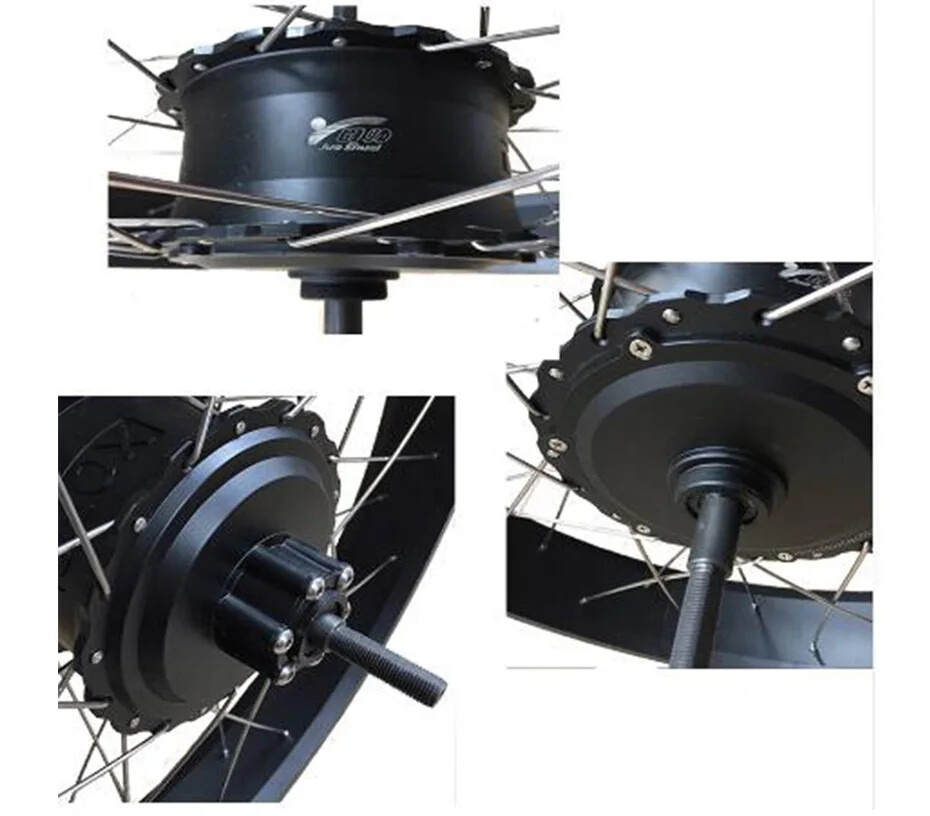 36V/48V 250W 350W 500W 1500W 2000W MTB E-bicycle Brushless Front Rear Hub Motor