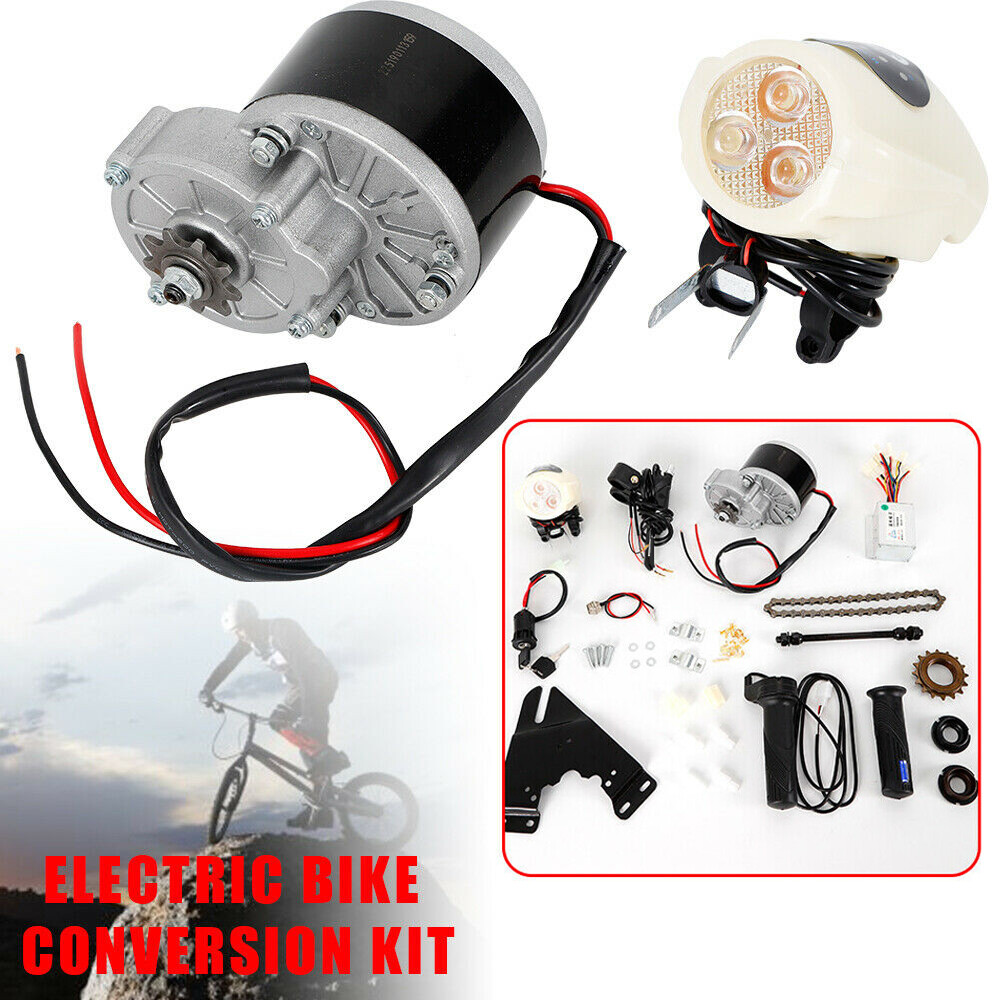 250W 36V Electric Bike Conversion Kit Motor & Controller For 22-28 inch Bicycle