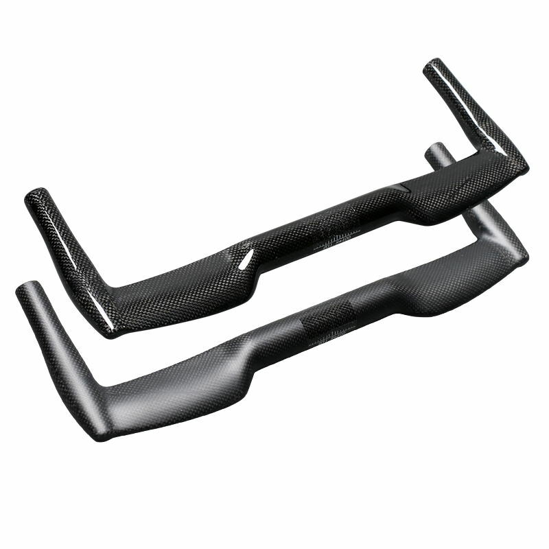 3K Full Carbon Handlebar Road Bike Time Trial Triathlon Bullhorn Bar 25.4/31.8mm