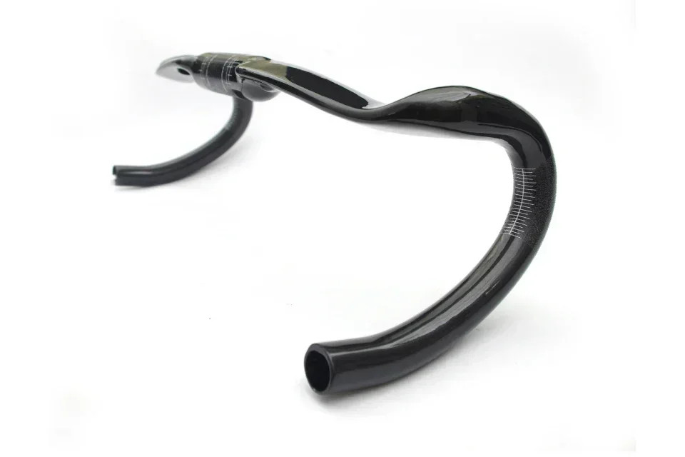 Road Bicycle Handlebar Carbon Fiber 31.8*380/400/420/440mm Aero Drop Handlebars