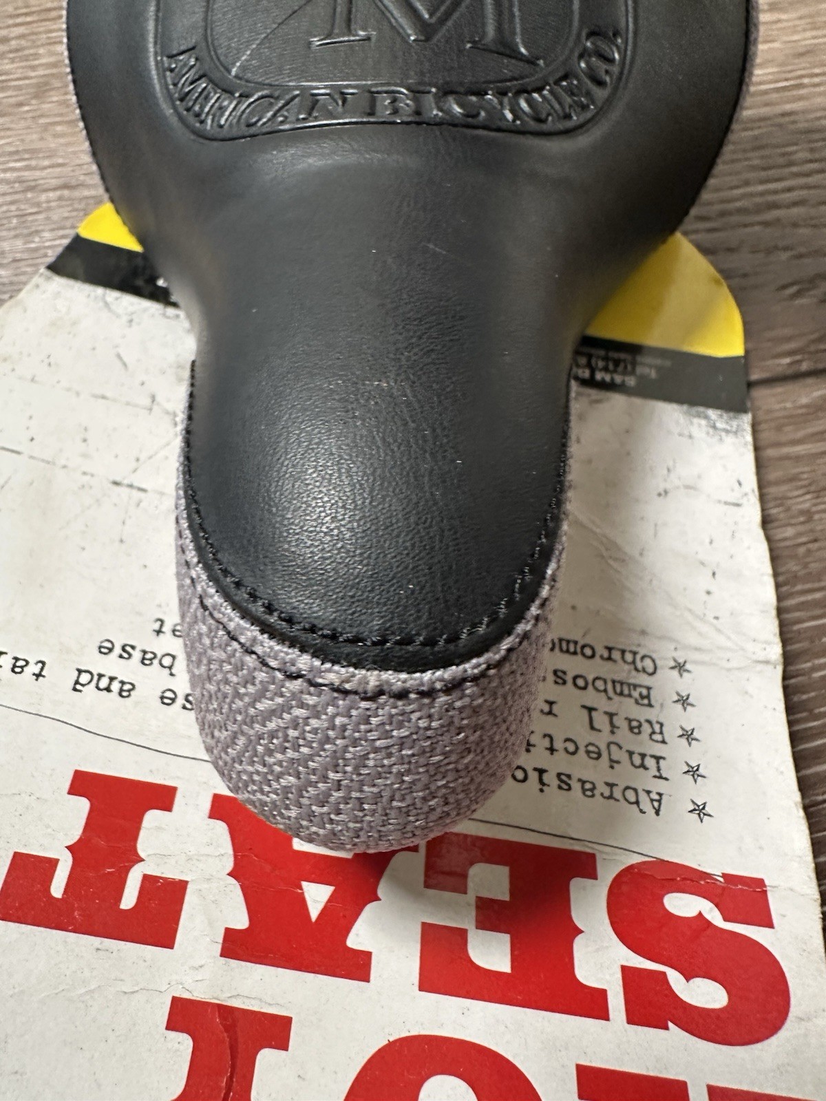 S&M BMX SHIELD HOT SEAT RAILED SEAT BLACK DIRT BIKE PRO FIT Padded CULT ODYSSEY