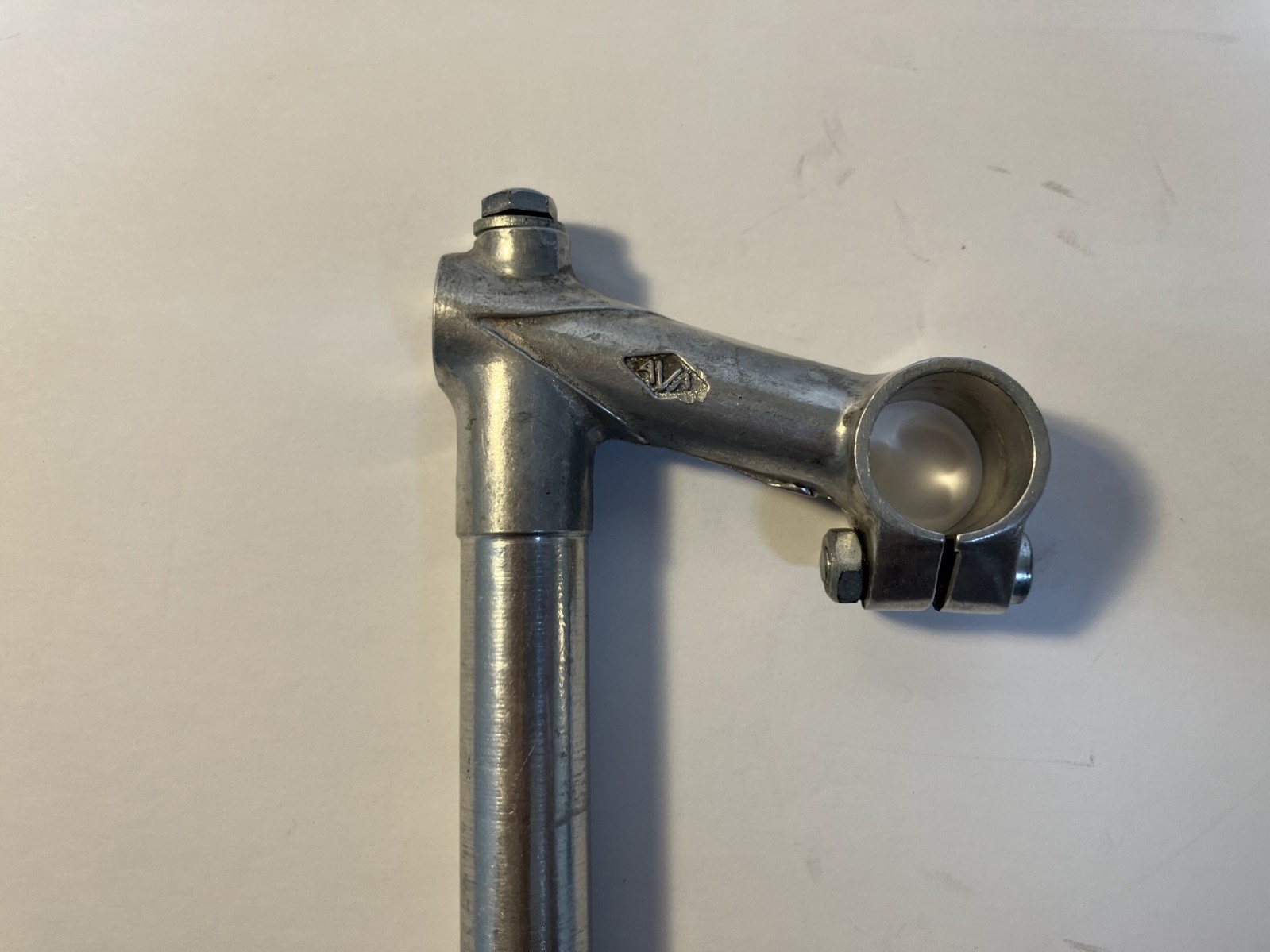 Vintage French Ava Quill Stem 75mm Reach, 25mm Clamp 22mm Shaft