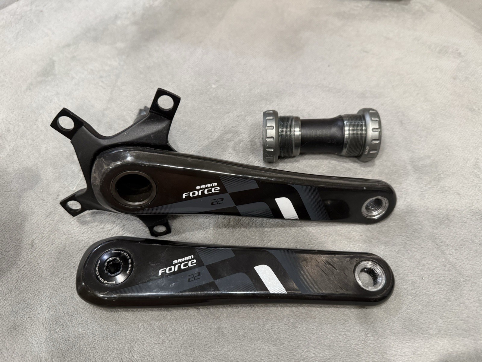 SRAM Force 22 Crankset 172.5 And GXP Bottom Bracket