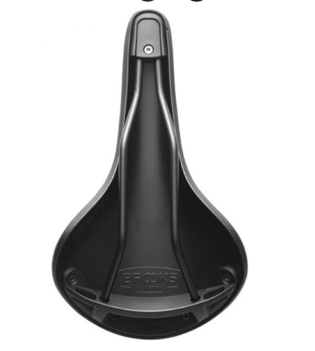 BROOKS ENGLAND C17 Cambium Bike Saddle BLACK Vulcanized Rubber 162mm 469g $185