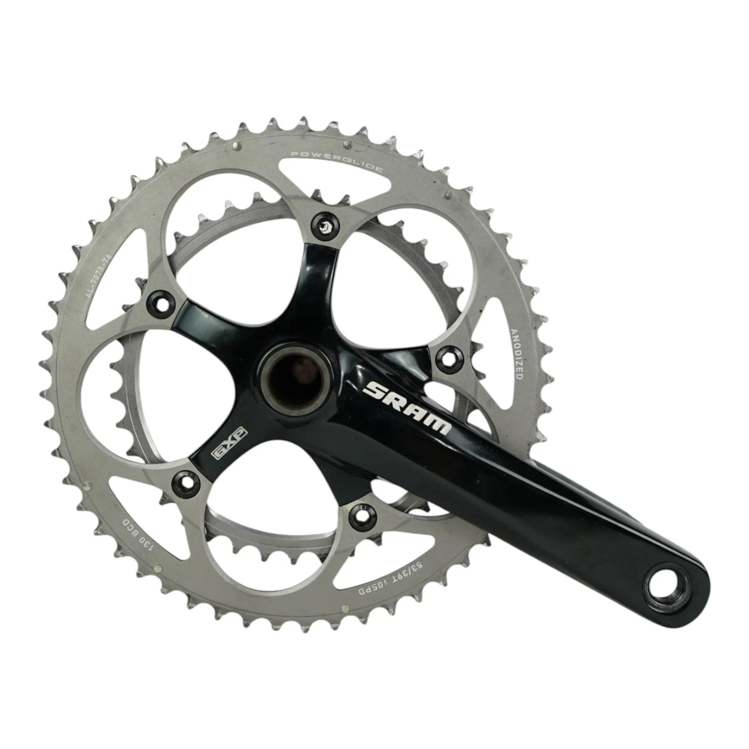 SRAM GXP Powerglide 53/39 Tooth 175mm Crankset