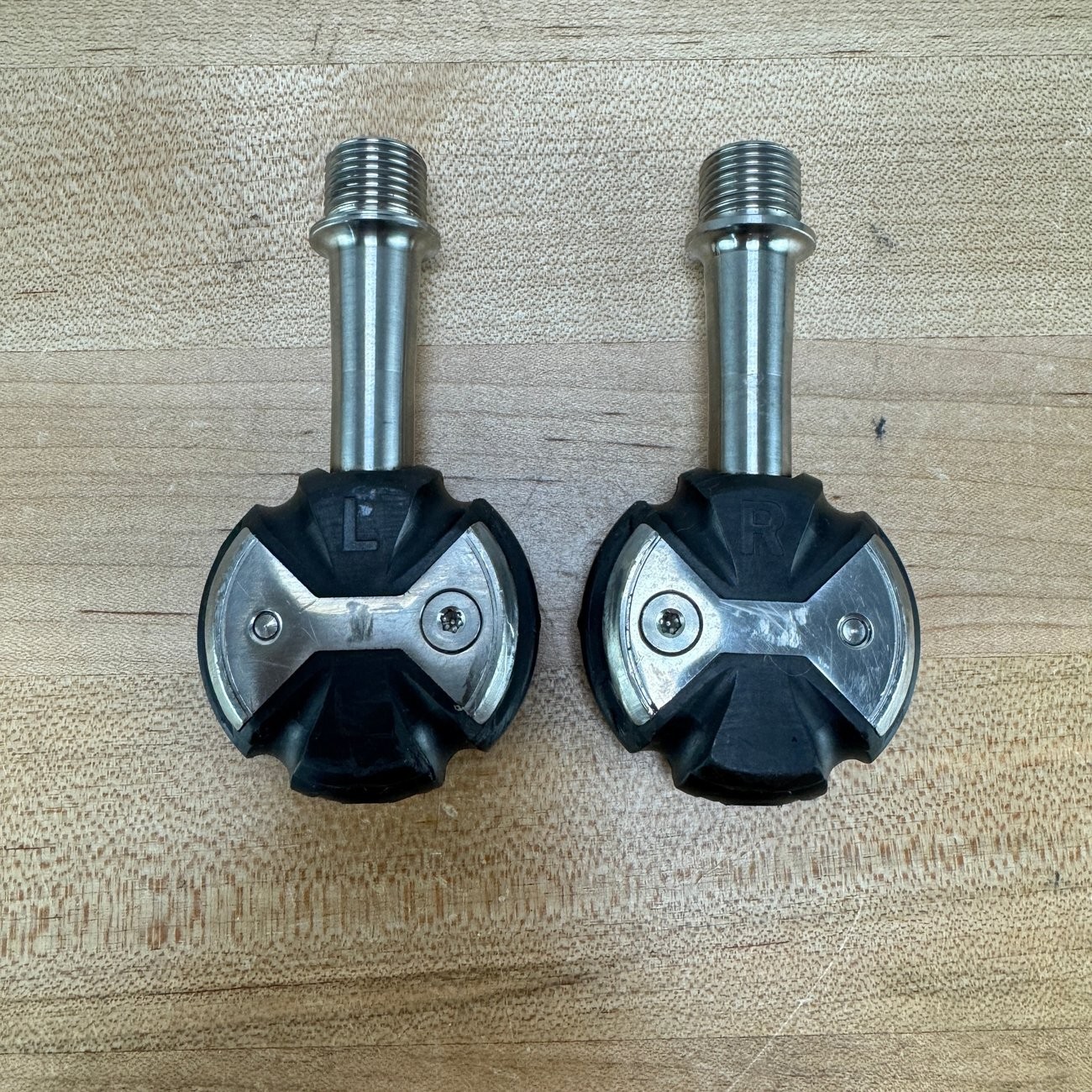 Speedplay Zero Stainless Steel Spindle Clipless Bike Pedals No Cleats 146g