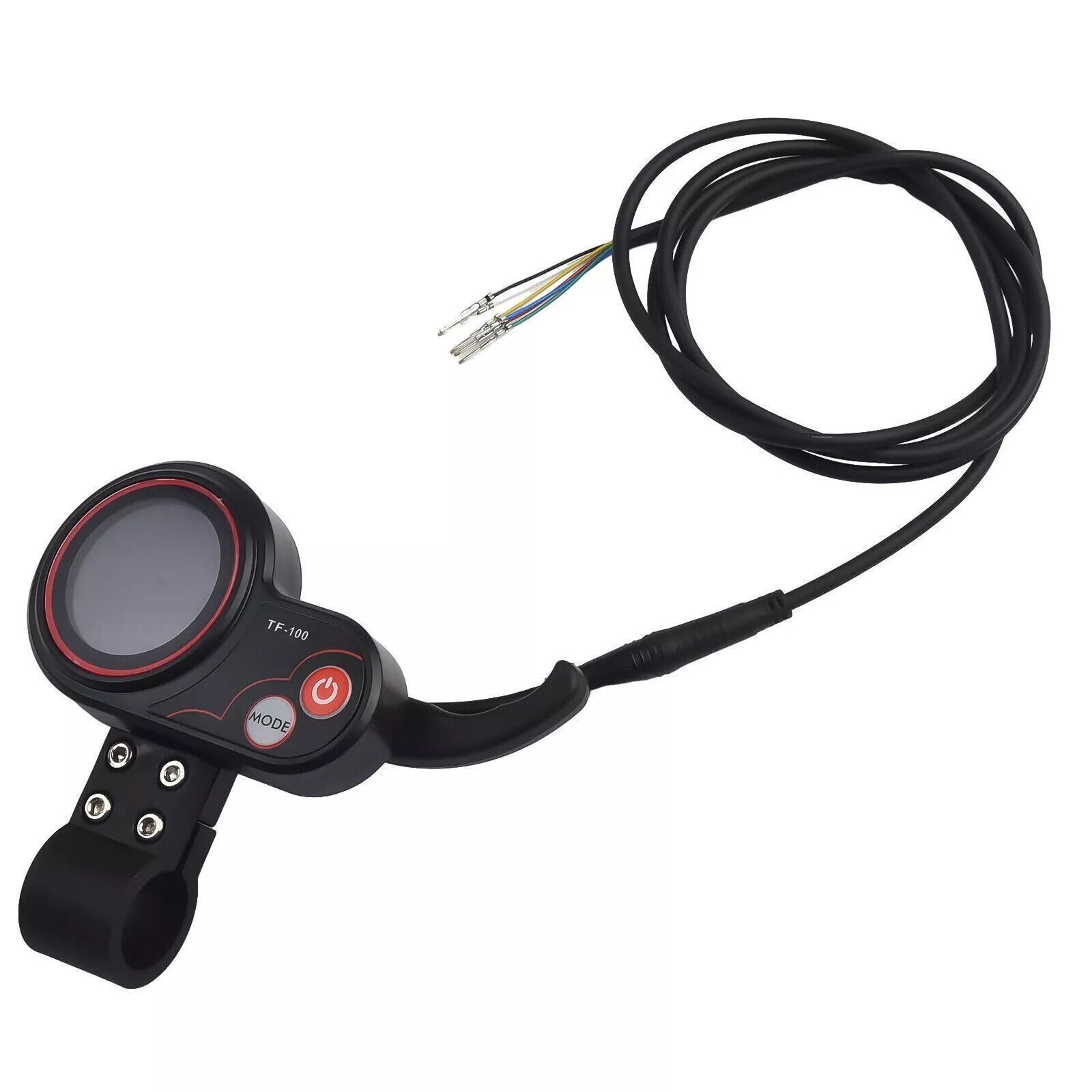 1200W 48V-25A Brushless Motor Controller & LCD Display + 6 Pin Cable For Scooter