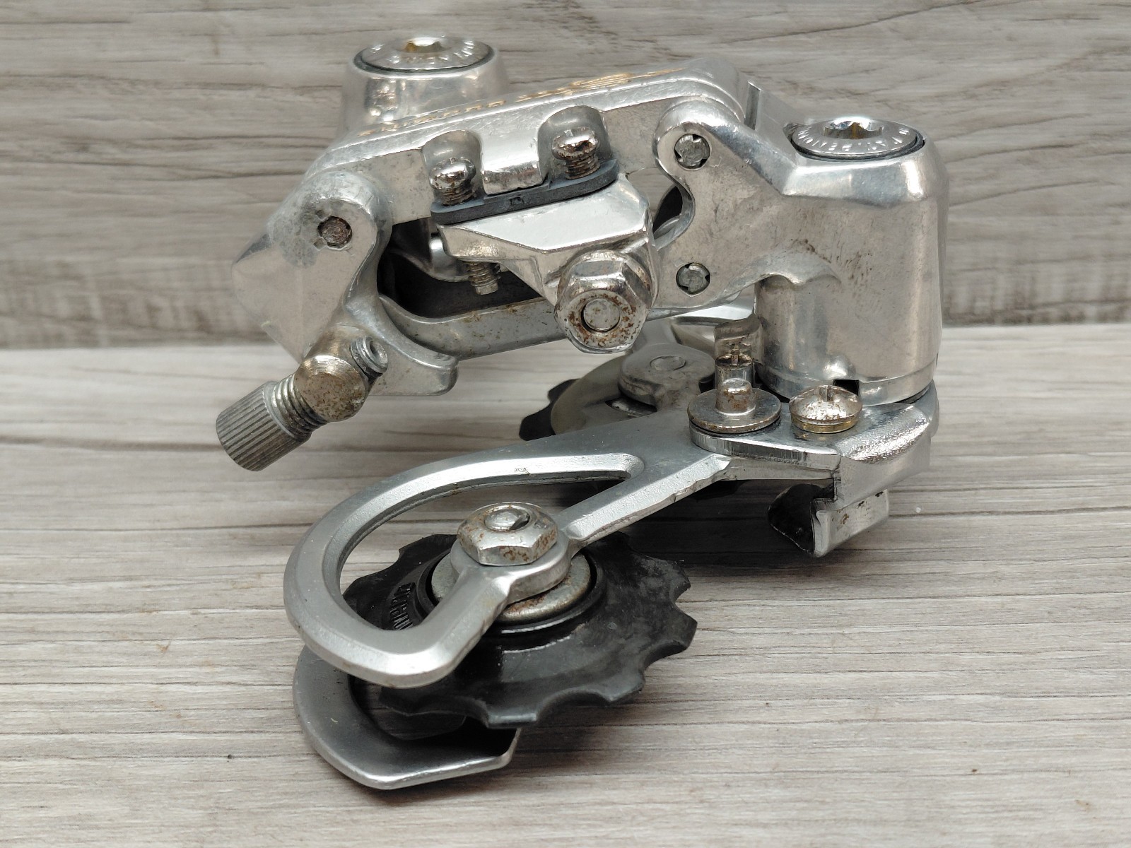 Vintage 1970’s Shimano RD-A105 Golden Arrow Rear Derailleur Silver – Japan