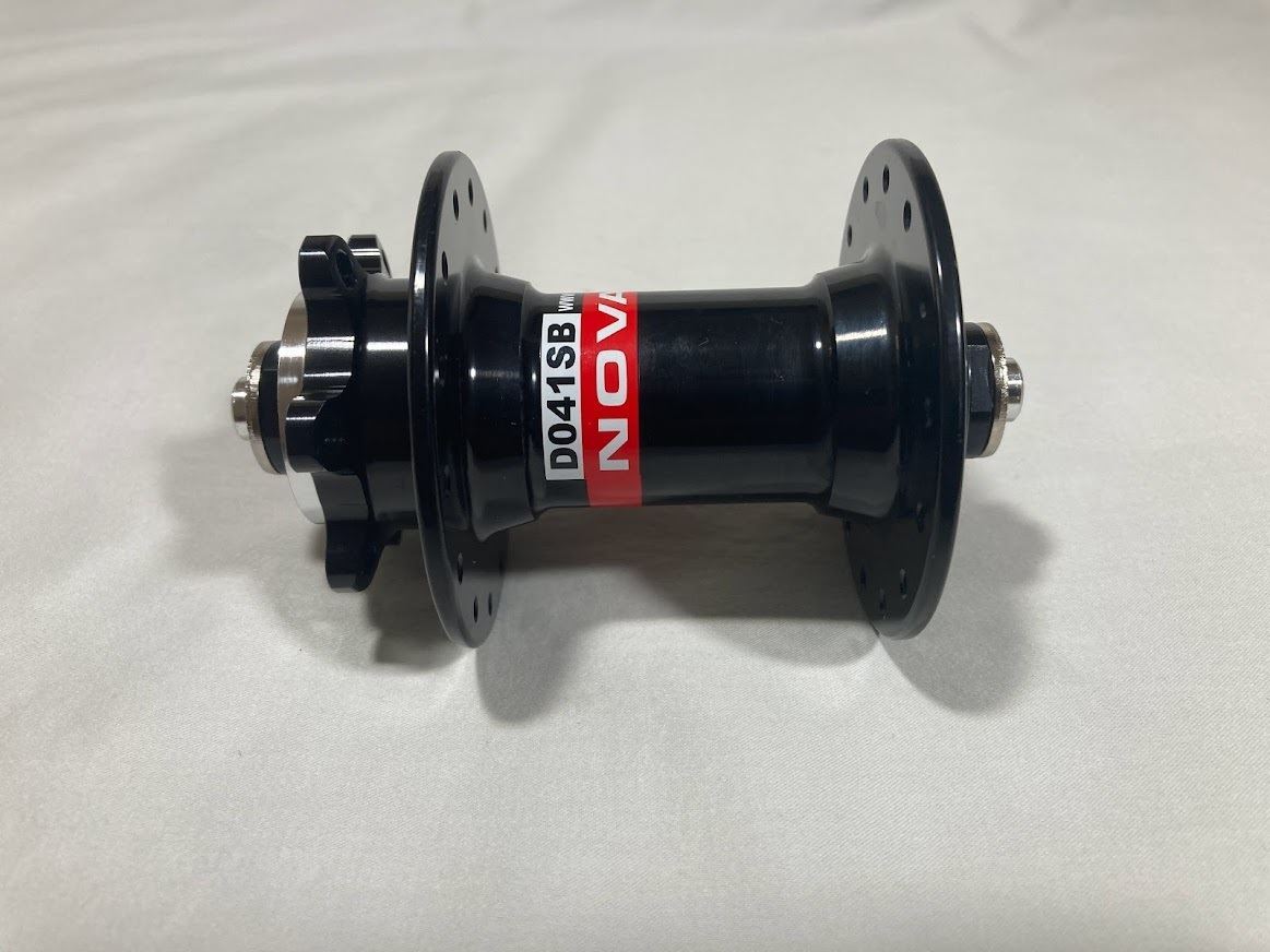Novatec D041SB (9x108x100mm) Black 32 Holes Front Hub for MTB Disc