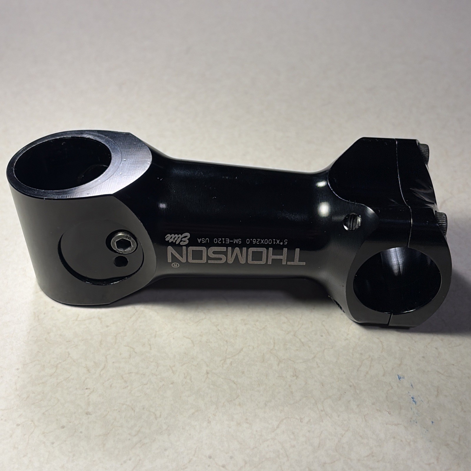 Thomson Elite SM-E120 5D x 100mm x 31.8mm Threadless x 26.0 Clamp Stem