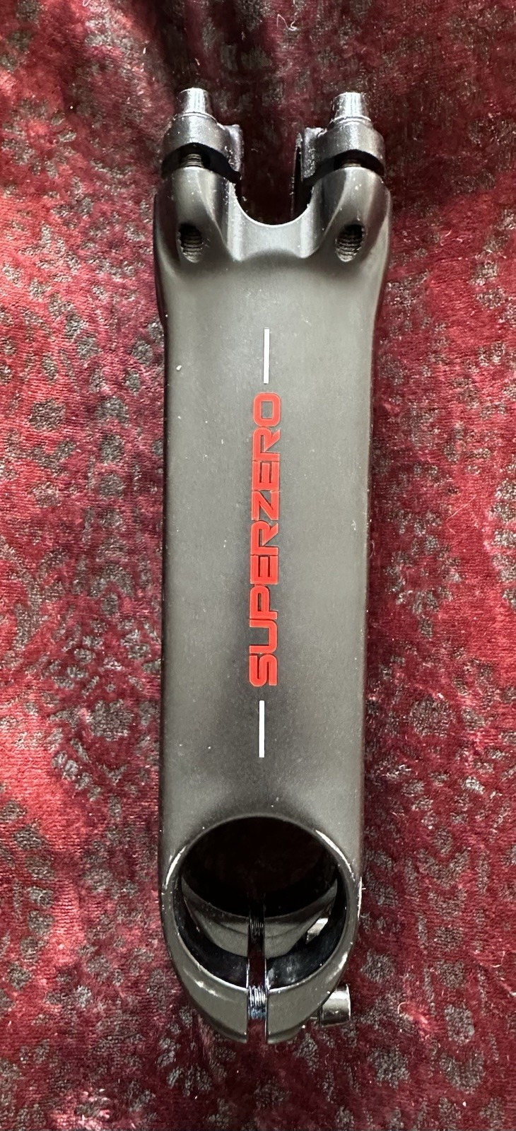 Deda Elementi Superzero Threadless Stem | 120mm | 82° | 31.8 | Black