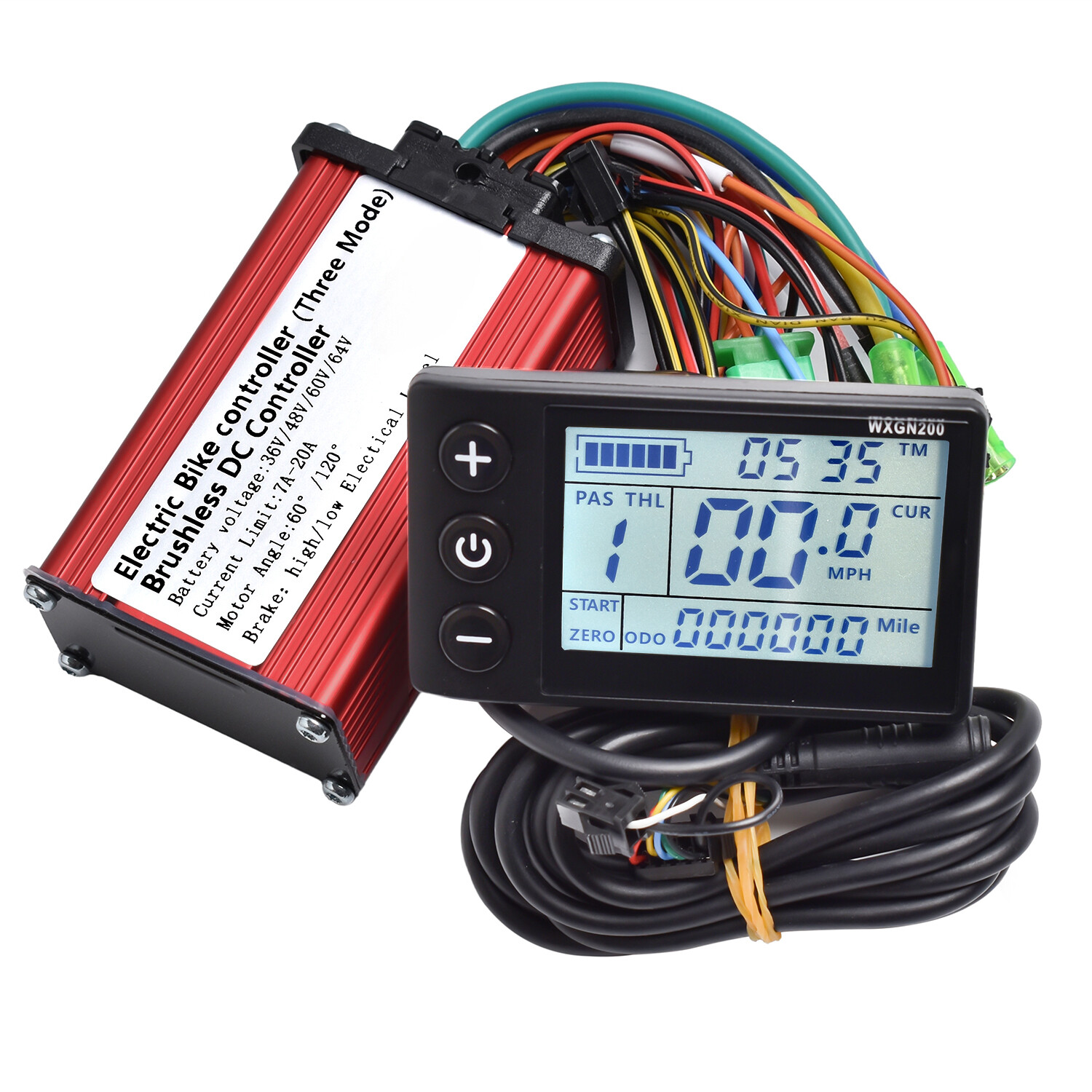 36V 250W BLDC Controller Kit Electric Bicycle 48V 350W Scooter LCD display 60V
