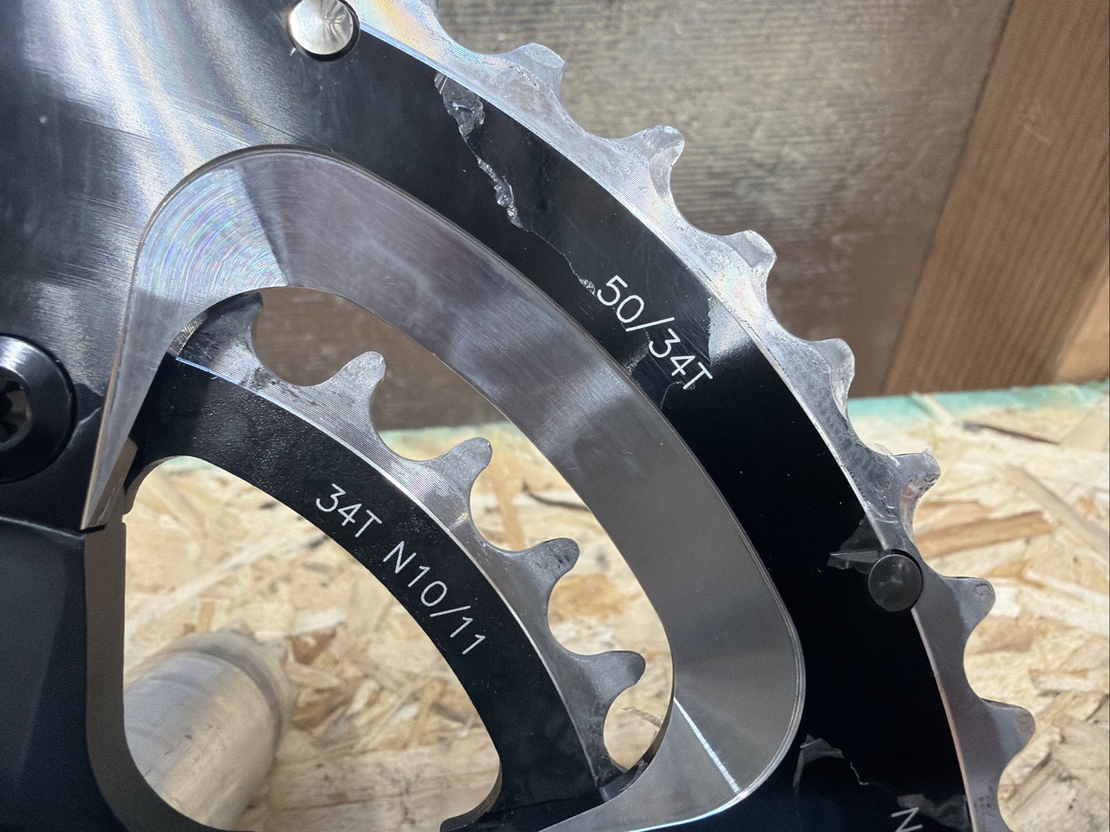 172.5mm Cannondale Si Hollowgram Crankset 10/11 Speed 2×11 2×10 FSA 50/34T 50/34