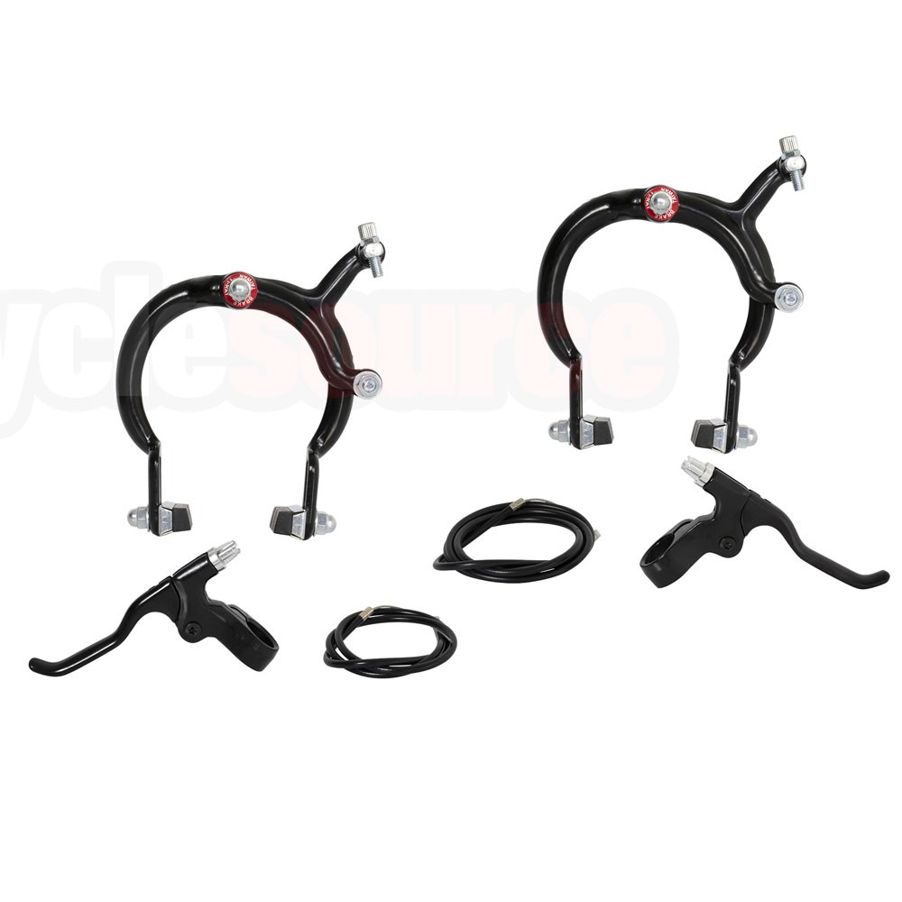 ENIX 1080 FRONT & REAR SET Alloy Bike Bicycle Brake Black