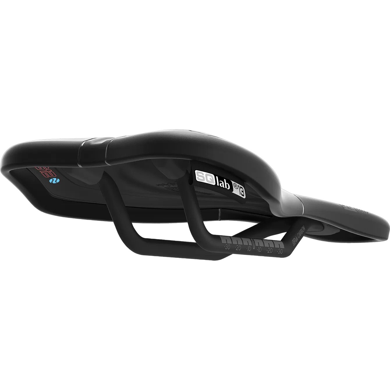 SQLAB 612 Ergowave R Saddle – 275x150mm Active 4cm Carbon Black