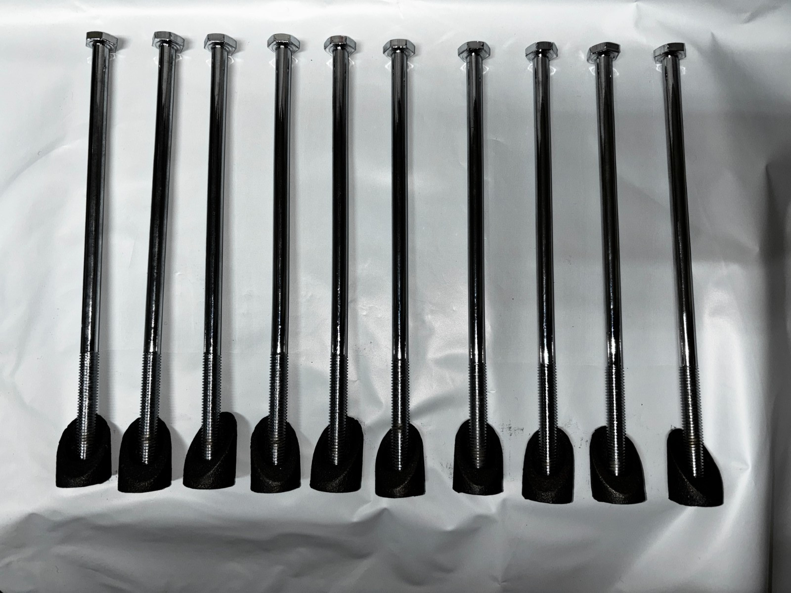 Bicycle Stem Bolt/Wedge 22.2mm Chrome Bikes New STEM NOT INCLUDED. 5 piece lot
