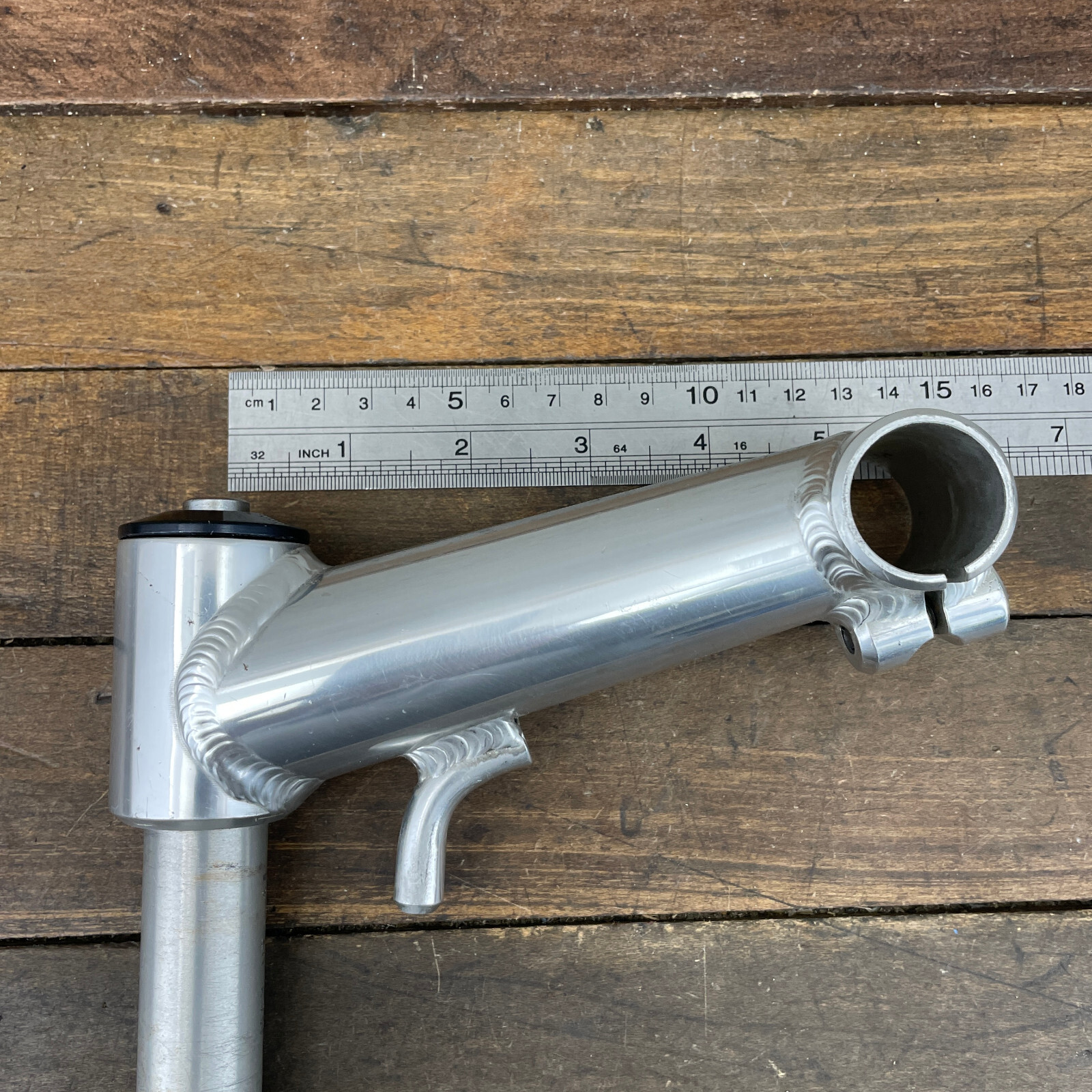 Vintage Answer ATAC Stem Silver 1″ Threaded 25.4 mm Quill MTB 130 mm Mountain
