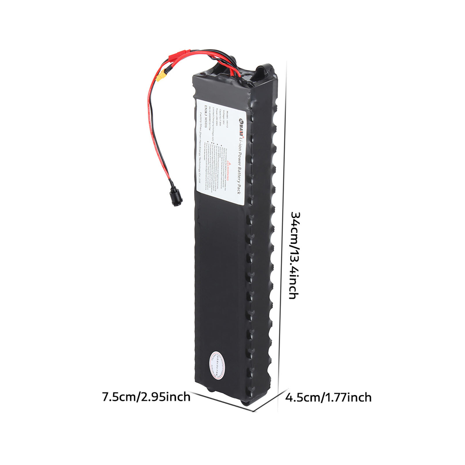 10S3P Electric Scooter Battery 7.8Ah 36V Ebike E Scooter Lithium Battery BMS 15A