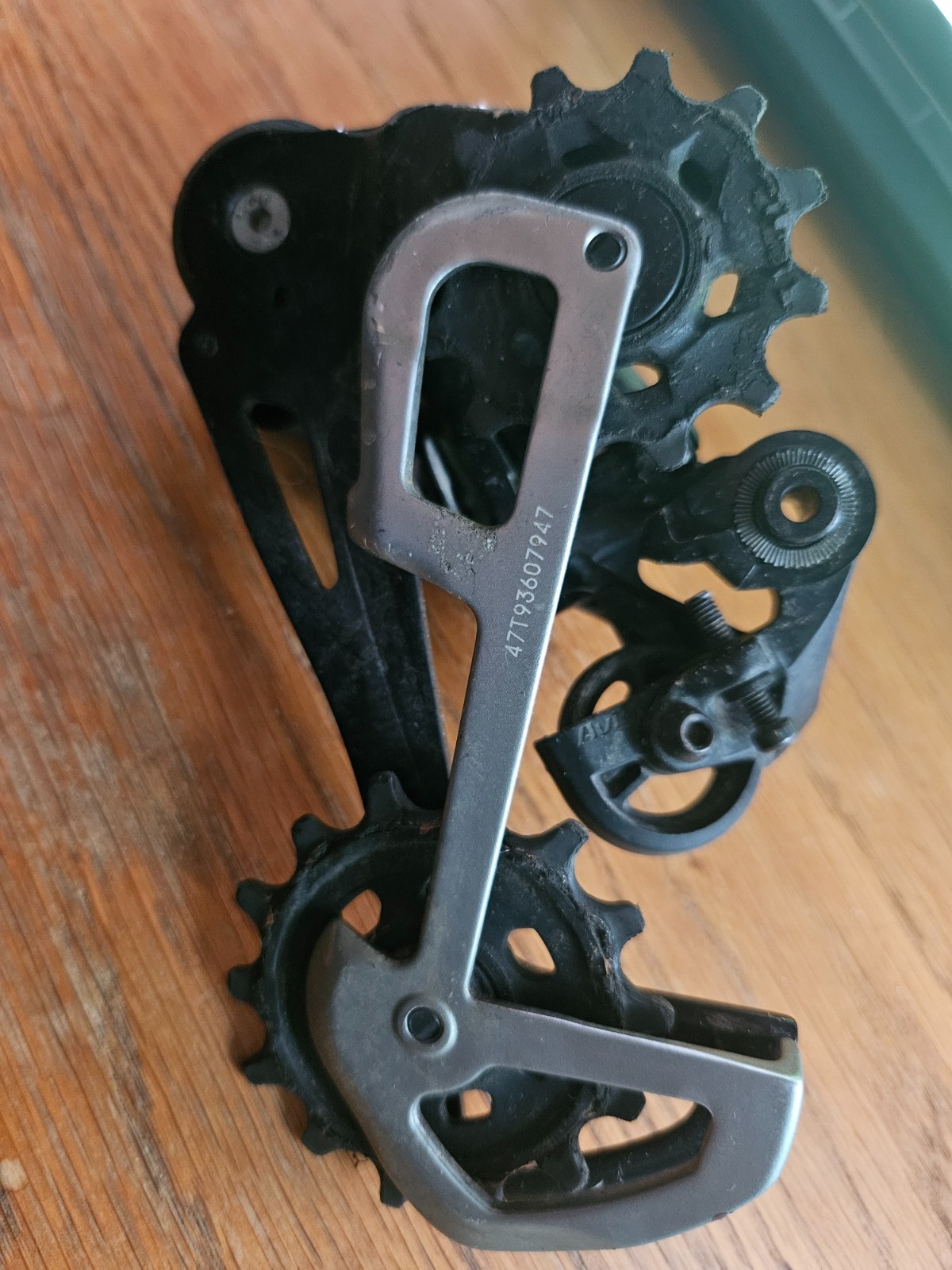 SRAM X01 Eagle Mechanical Rear Derailleur 12 Speed Black Gray 50T