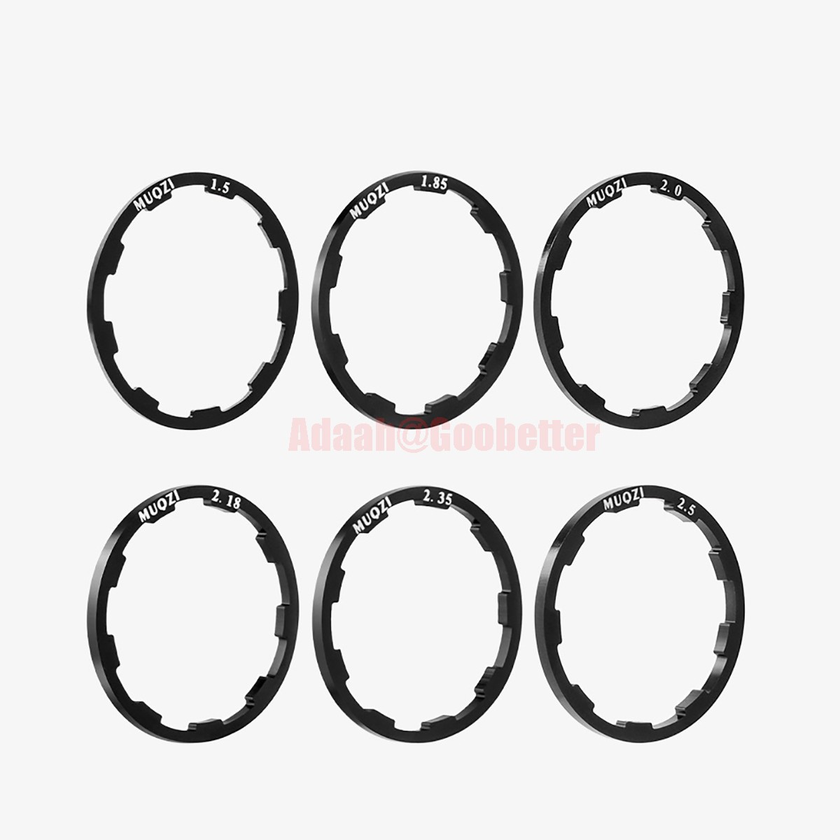 Bicycle Flywheel Cassette Spacers Sprocket Bike Hub Washer Gasket Thick 1-2.5mm