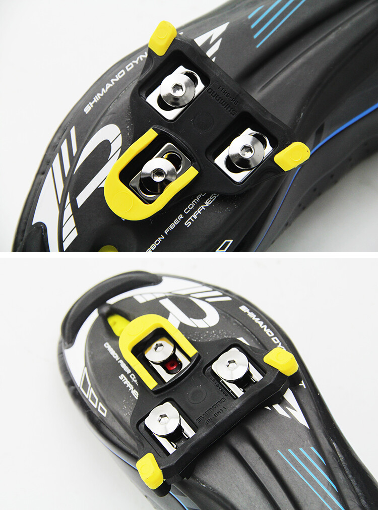 Shimano SM-SH11 Cleat set 6° Float SPD-SL Road Bike Pedal Cleats Yellow