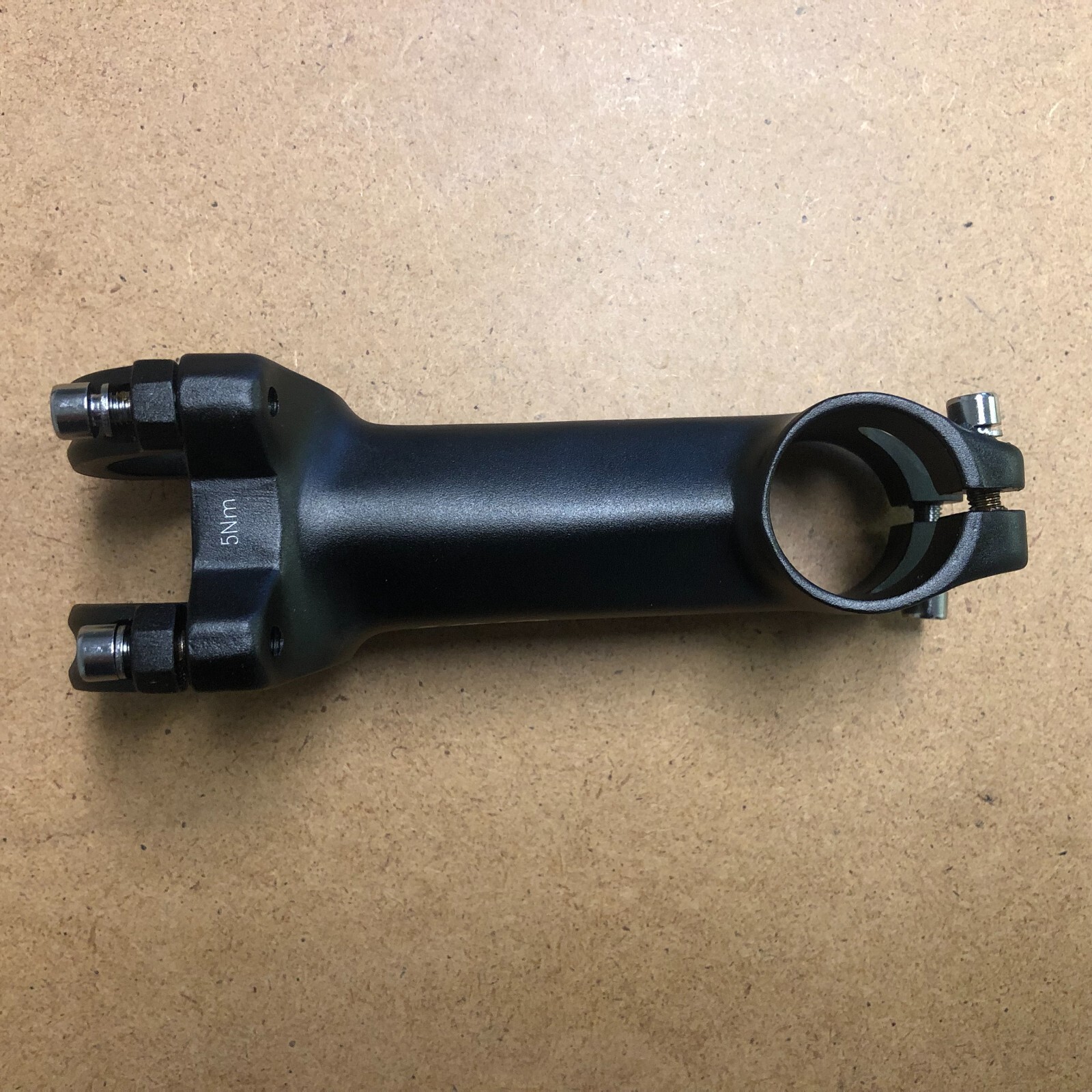 New Kalloy Bicycle Ahead Stem 1-1/8″ (28.6mm) 7 Deg Rise Bore 31.8 Matt Black