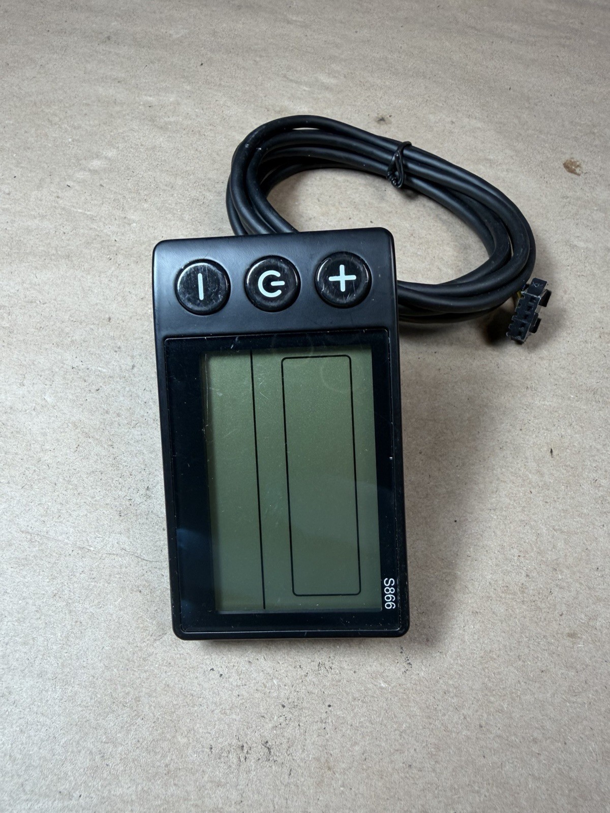 E-Bike Display LCD-S866 24V 36V 48V Electric Scooter Control Panel