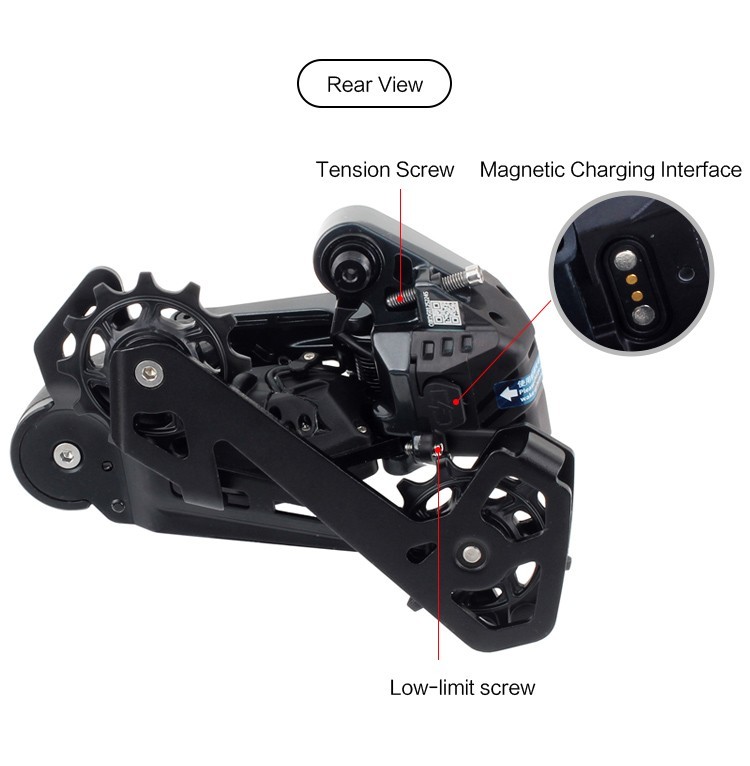 WHEELTOP EDS OX 2.0 MTB Wireless Electronic Groupset Shifter/Derailleur 3-14s