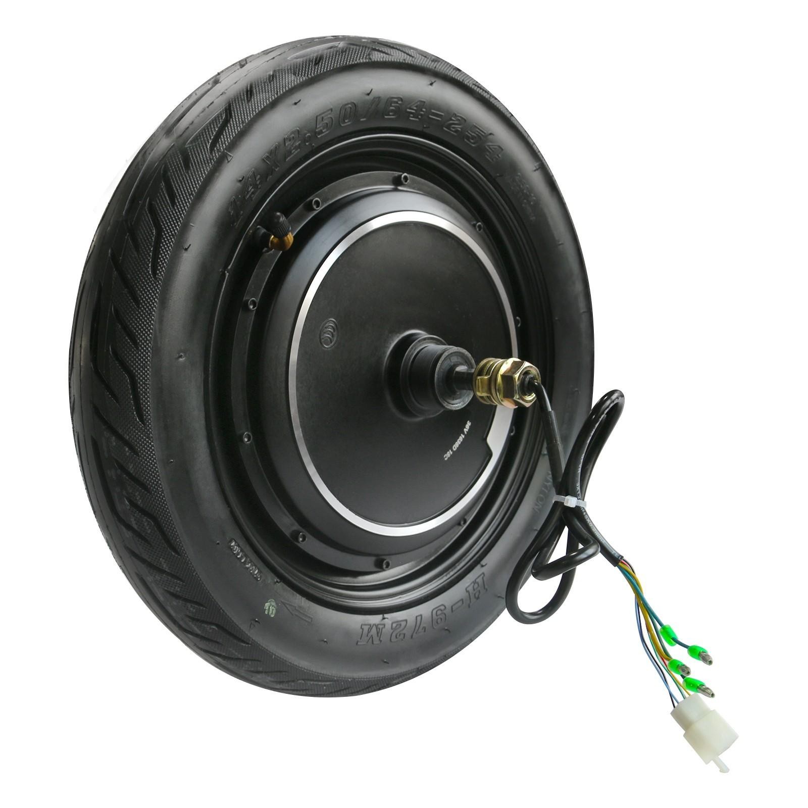 14 Inch Scooter Hub Motor Wheel 36V 500W Electric Brushless E-Bike Motor Wheel