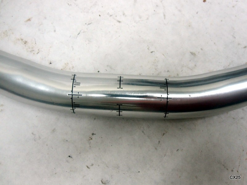 SCRATCHED Shyftworks V1 Chrome Handlebar 31.8mm Clamp, 30mm Rise, 780mm Length