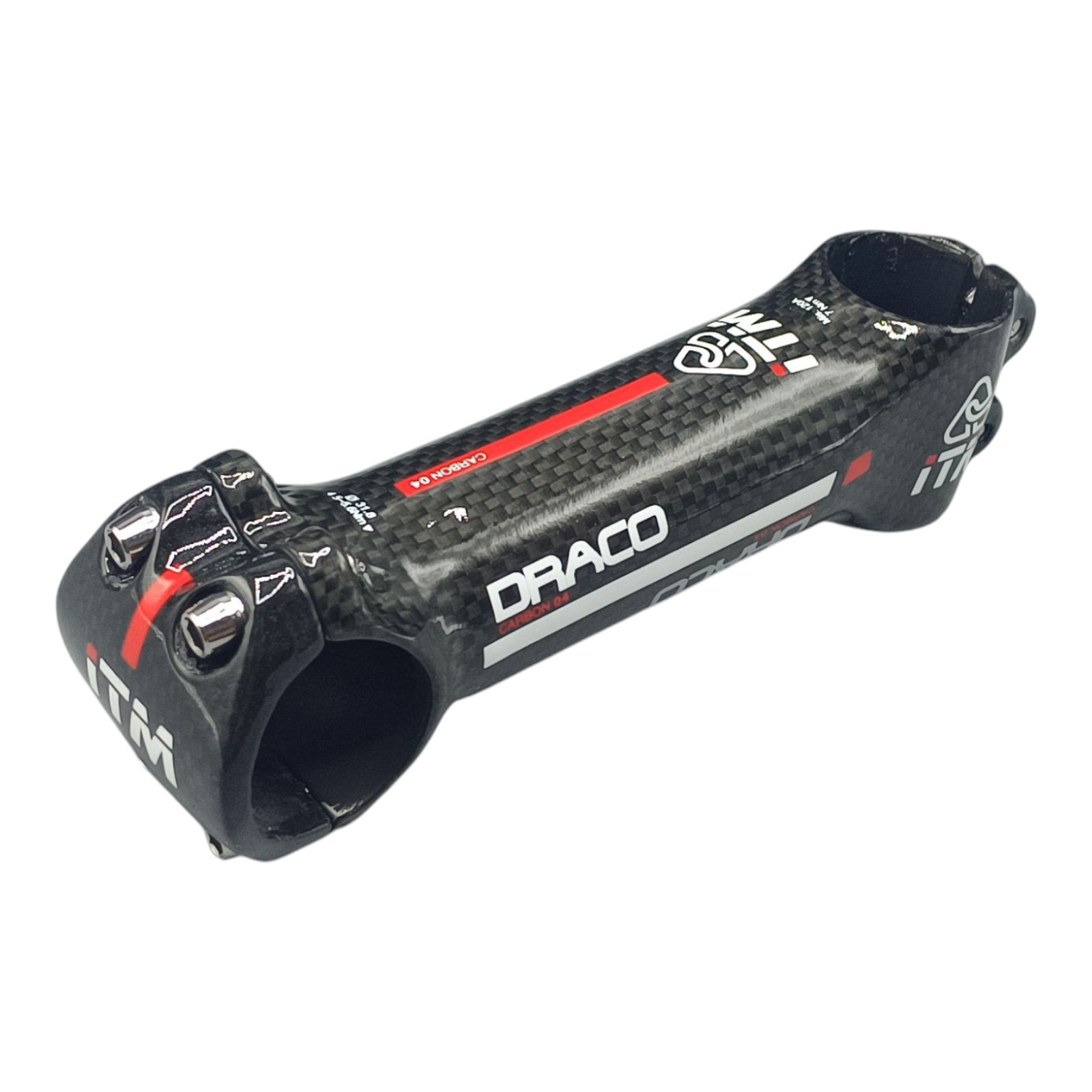 ITM Draco Carbon 04 Stem 31.8mm 120 Flip Flop Road Bike Gravel MTB – NEW