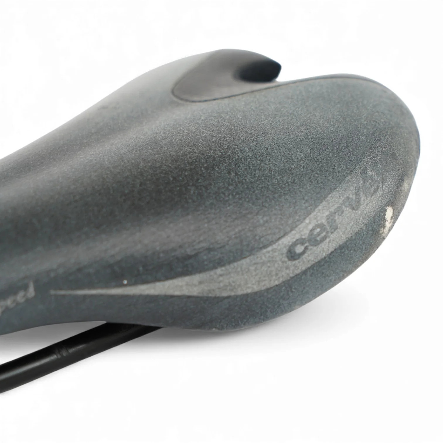 Selle Italia Cervelo Branded Saddle Leather Manganese Rails Triathlon Bike Seat