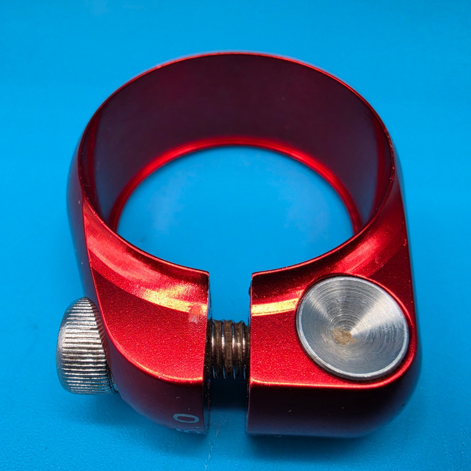 Salsa Lip-Lock Seatpost Clamp 34.9 35.0 RED EUC!!! g22