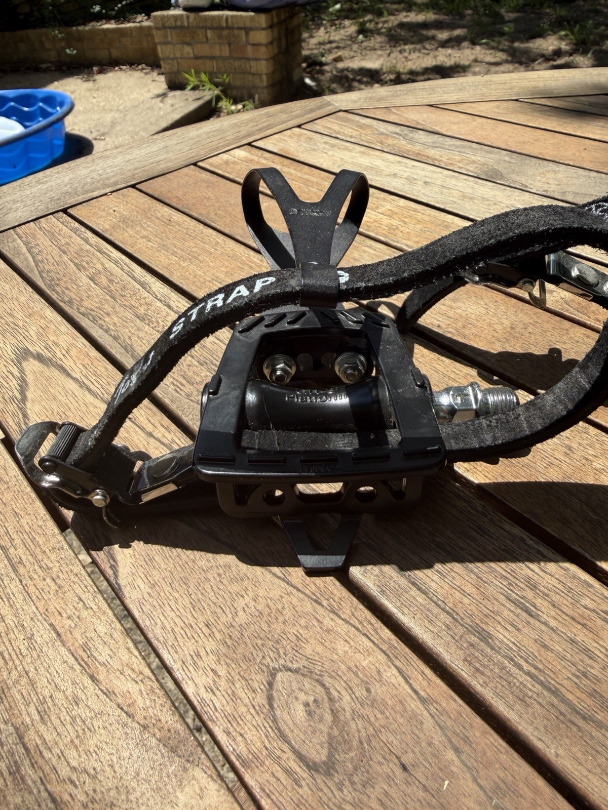 MKS Gr9 + MKS L-size Clips + Toshi NJS Toe Straps