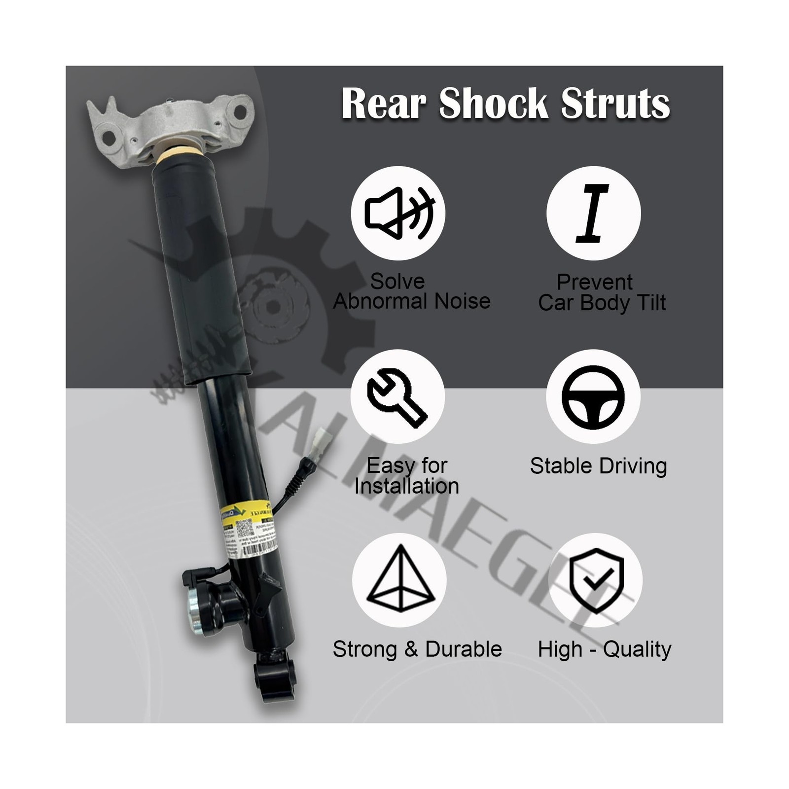 2PCS Rear Shock Absorber Struts with Electronic Damping Compatible with Buick…