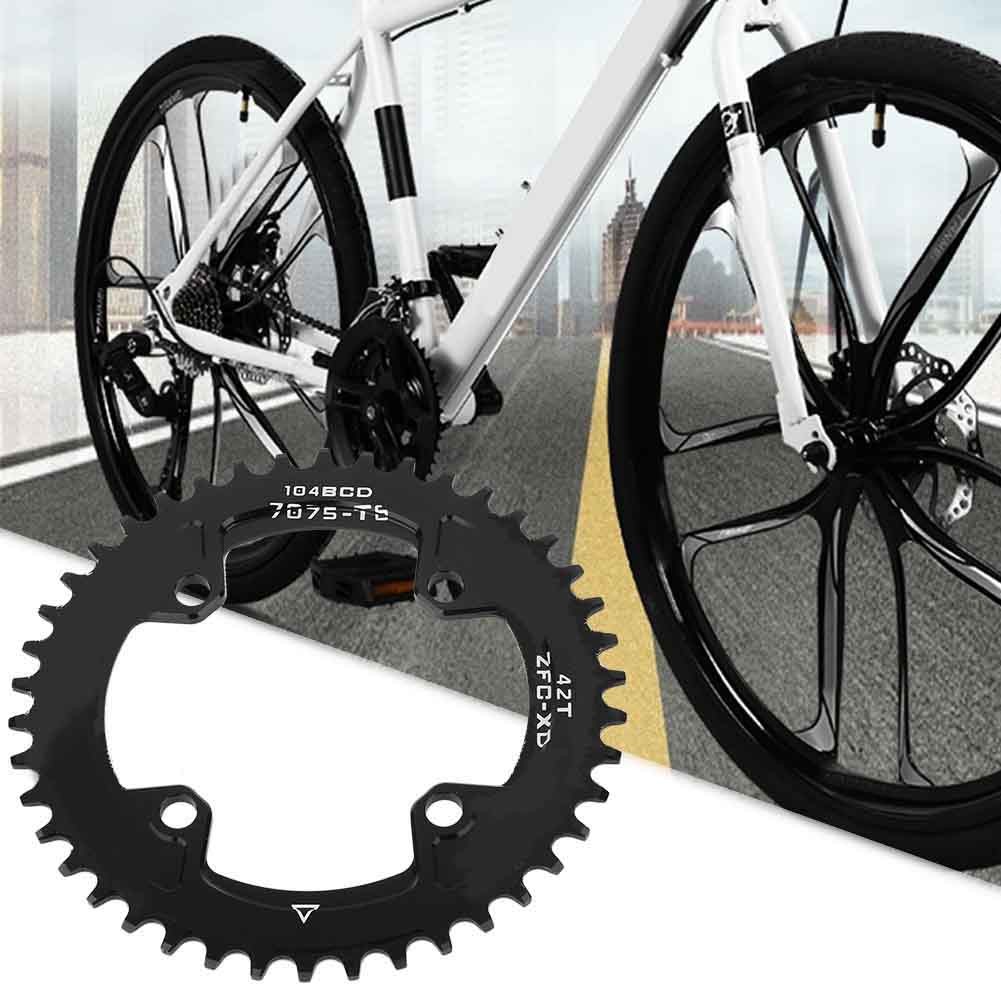BCD 104MM Narrow Wide Chainring Durable For SHIMANO Crankset