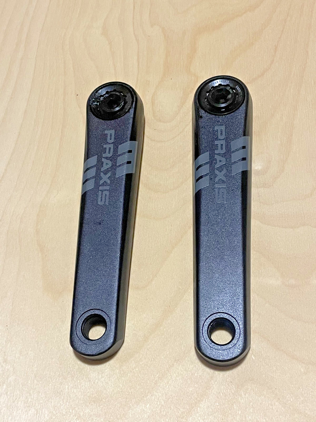 Praxis eTor alloy e-bike cranks for Fazua Ride 60, 107BCD, 170 mm