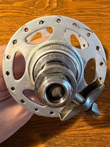 Shimano Dura Ace Vintage Track Hub Set 36h 100/120 High Flange NJS Keirin