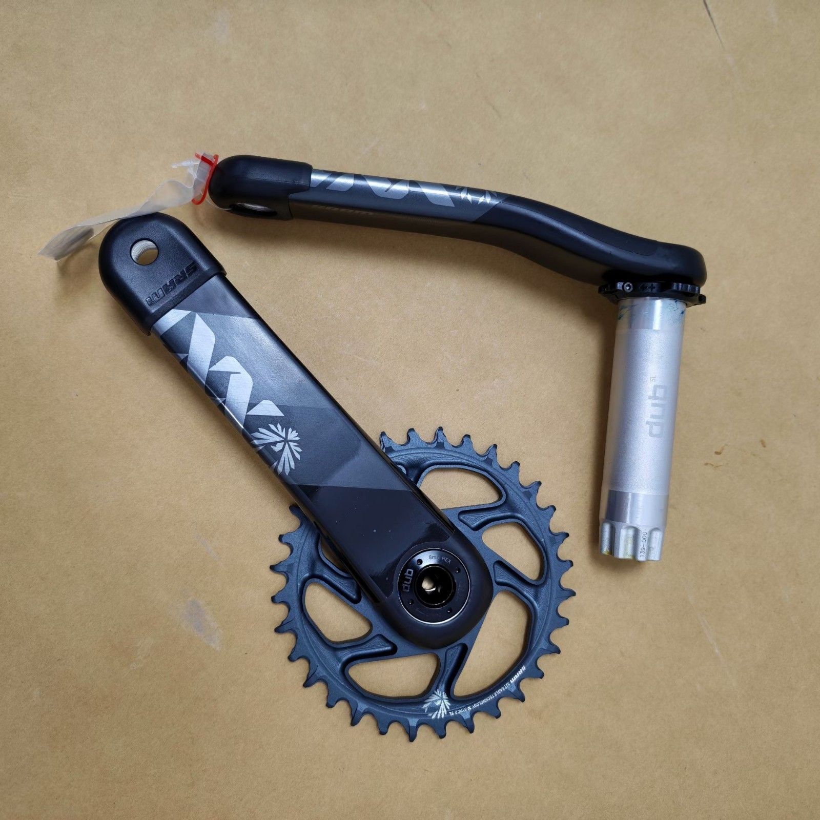 SRAM XX1 SL Eagle DUB Carbon Crankset 175mm 32T 3mm Boost 12-Speed