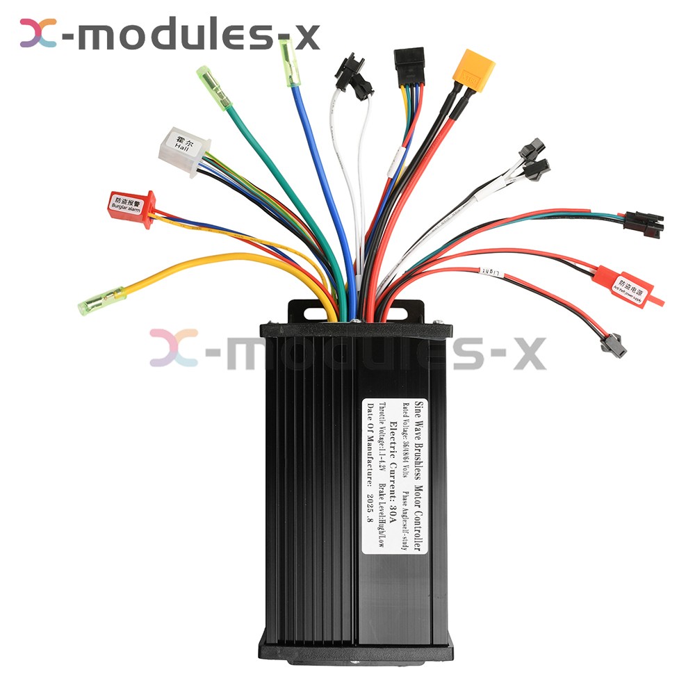 36V 48V 64V 750-1500W Brushless Motor Controller E-Bike S866 S866, V888, SW900