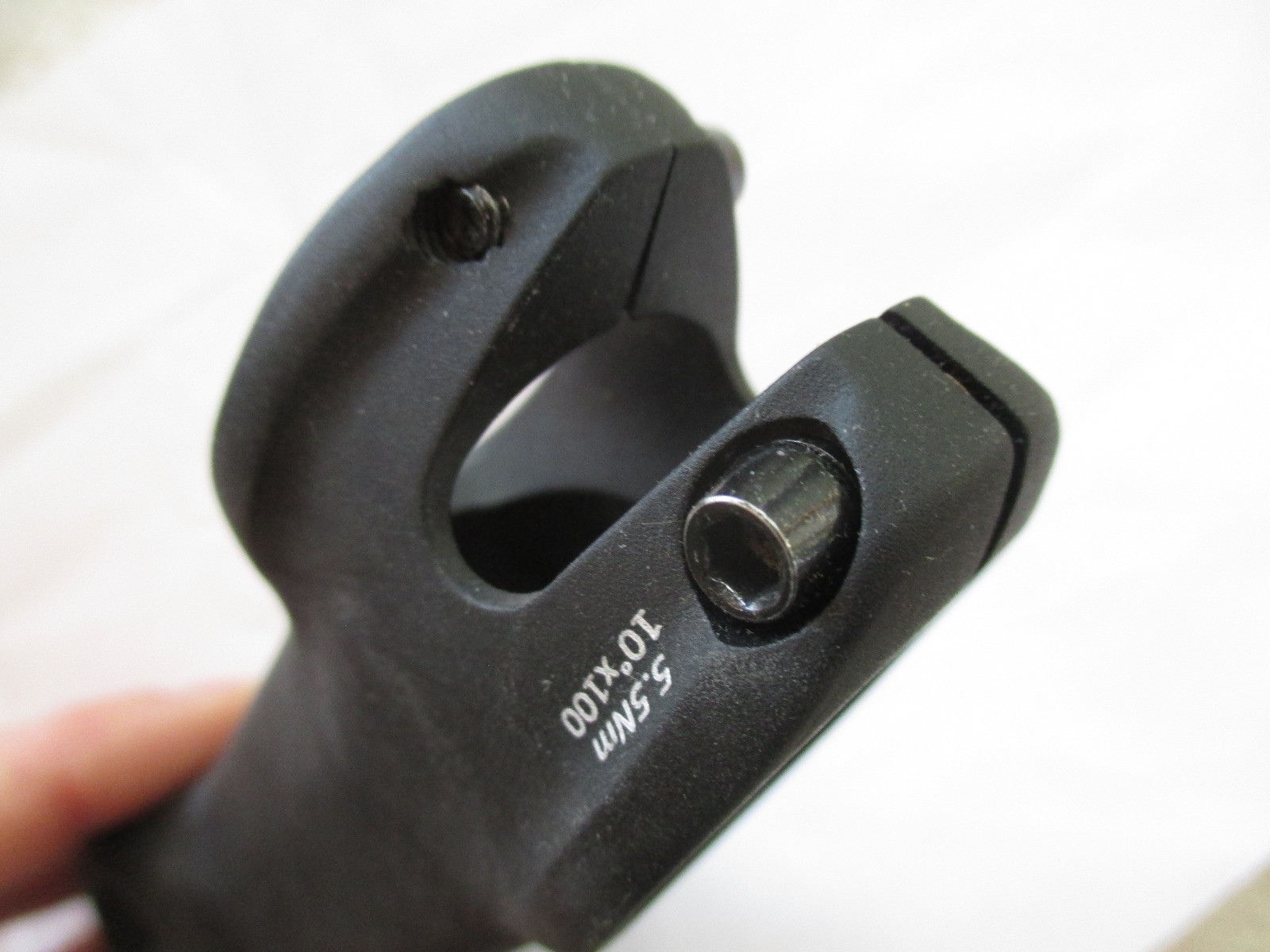 Giant Contact SL Bike Stem, Black, 31.8mm x 100mm Length. +/- 10 degrees