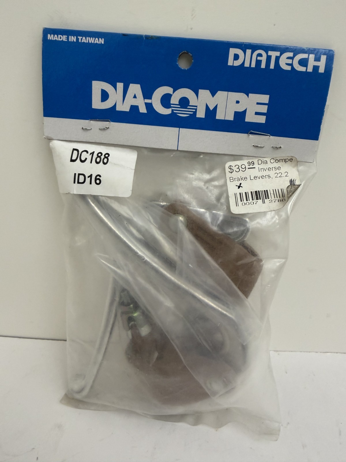 NEW Dia-Compe DC-188 Brake Levers. Ene Ciclo. Dia Compe Inverse. 22.2