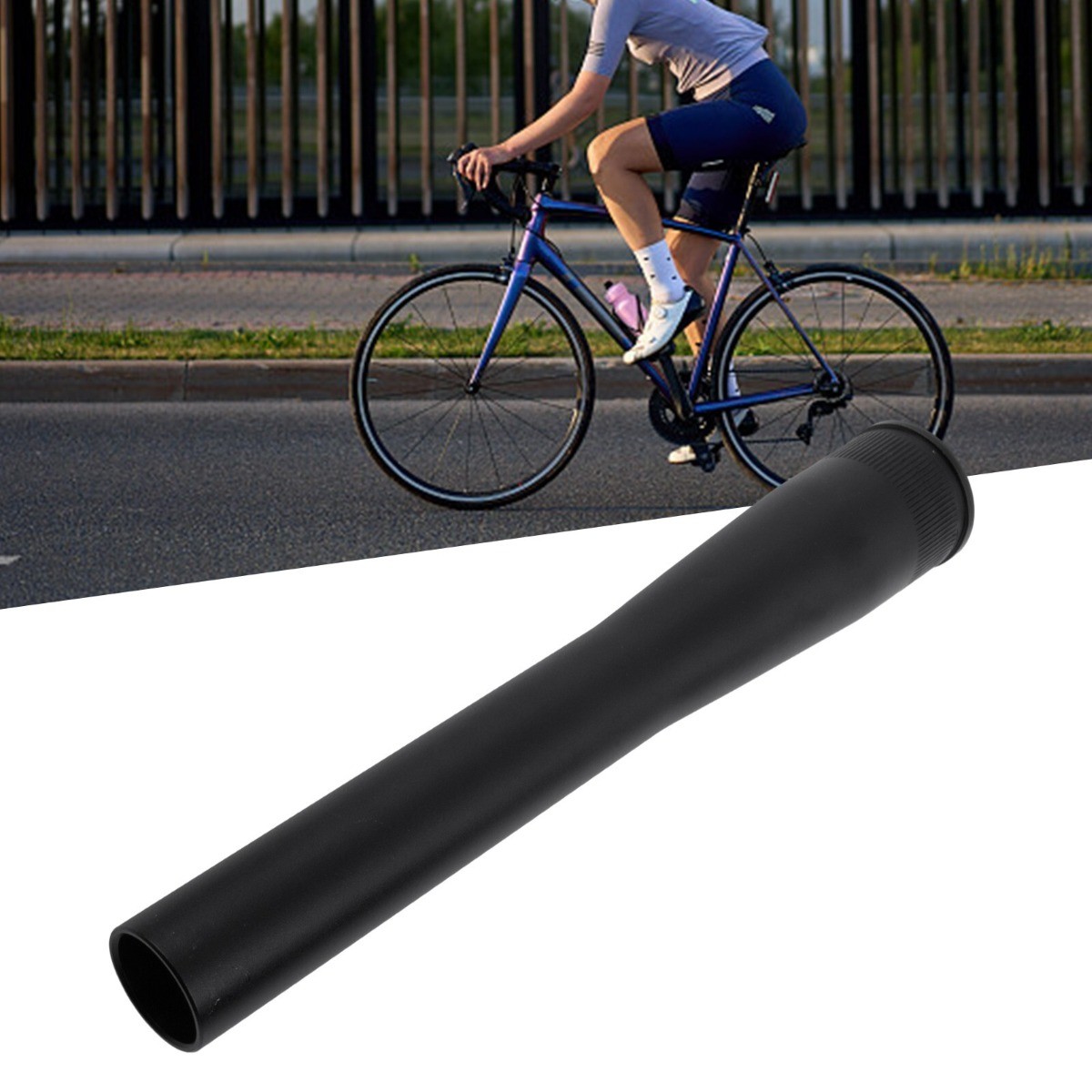 Mountain Bike Cone Steerer Tube Tapered Vertical Bicycle Front Fork Head Tube