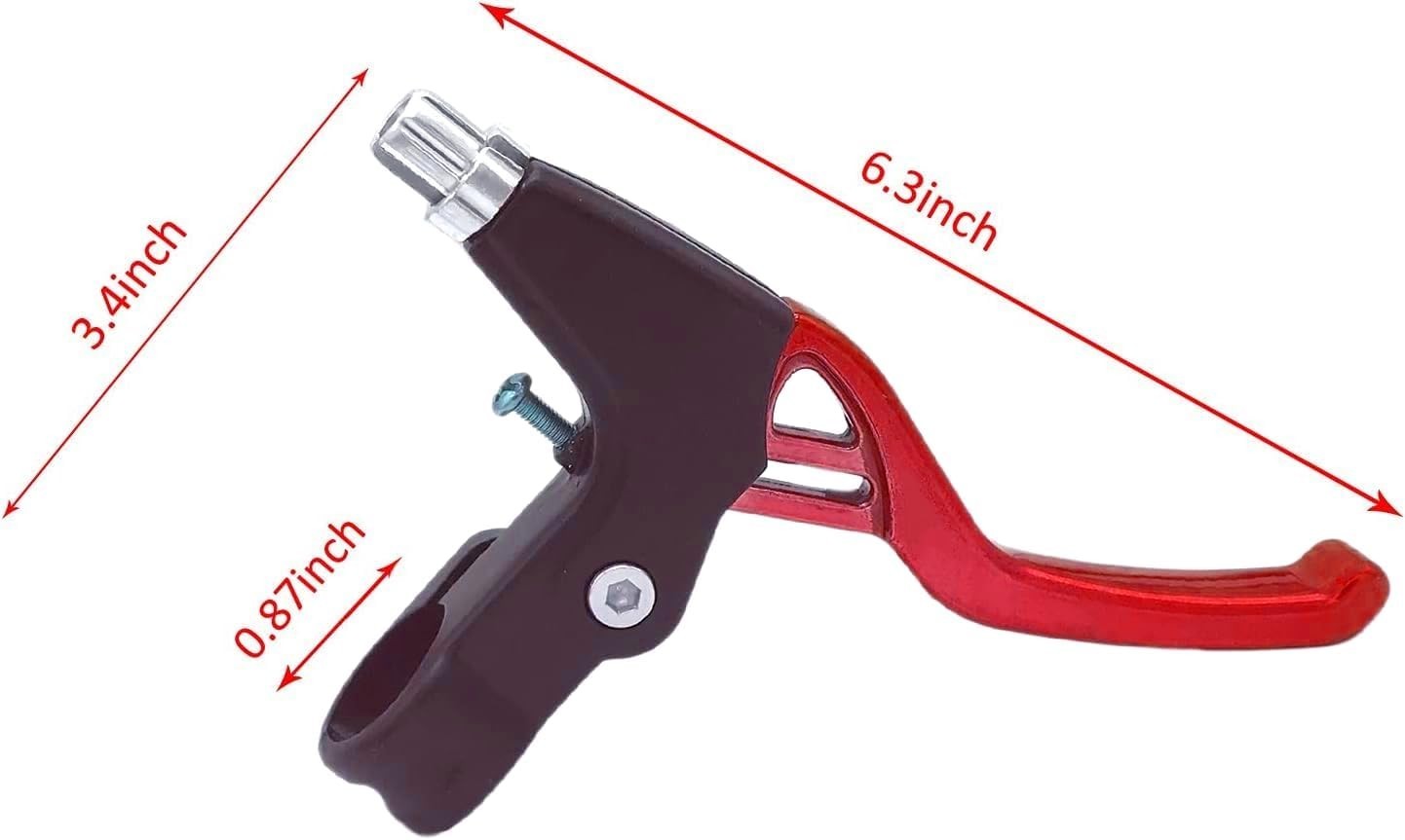 1 Pair Universal Aluminum Alloy Bicycle Brake Levers 2.2cm for MTB BMX Road Bike