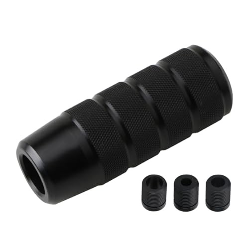 95mm/3.74″ Car Shifter Knob, Aluminum Weighted Automotive Gear Shift Black