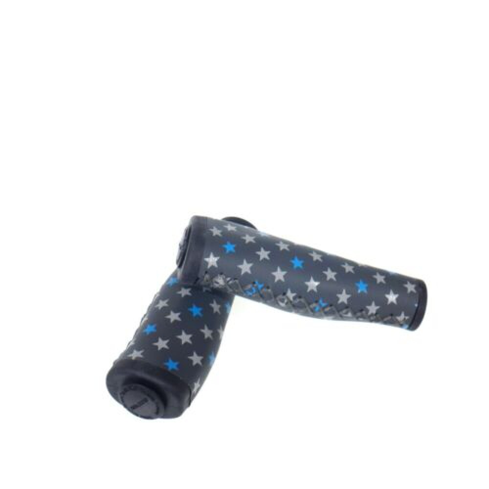 Vintage Star Print Bike Flat Bar Bicycle Handlebar Grip 135mm MTB City Bike