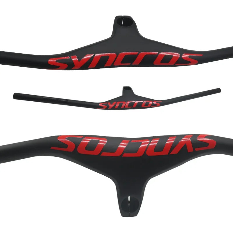 28.6mm -7Degree Mountain Bike Carbon Integrated Handlebar 660-800×70/80/90/100mm
