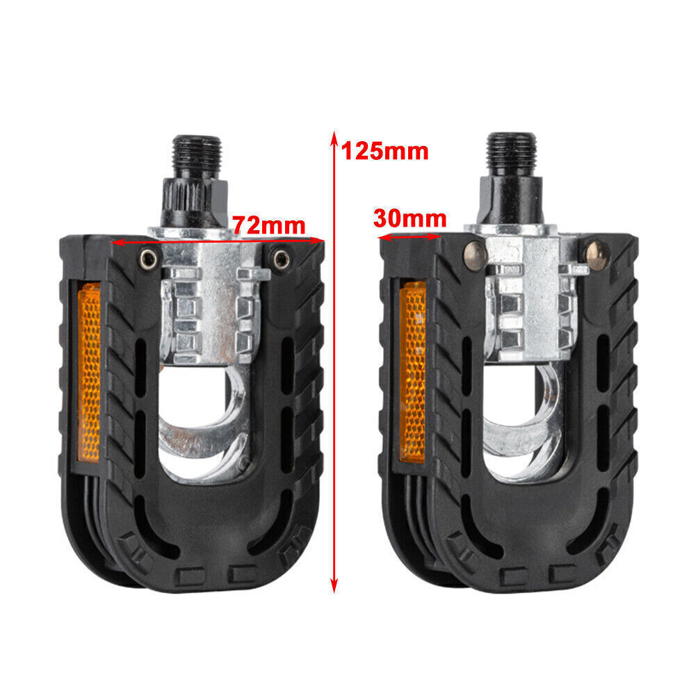 PROMEND Bicycle Folding Pedals MTB Road Bike Plastic Aluminum Alloy Pedal