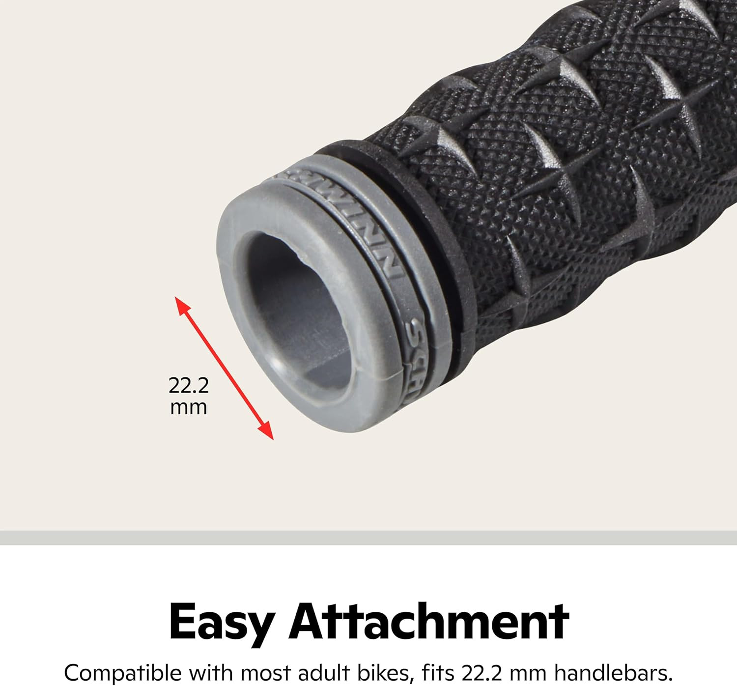 Comfort Handlebar Grips, Set of 2, Compatible with Most Adult Bikes, Fits 22.2Mm
