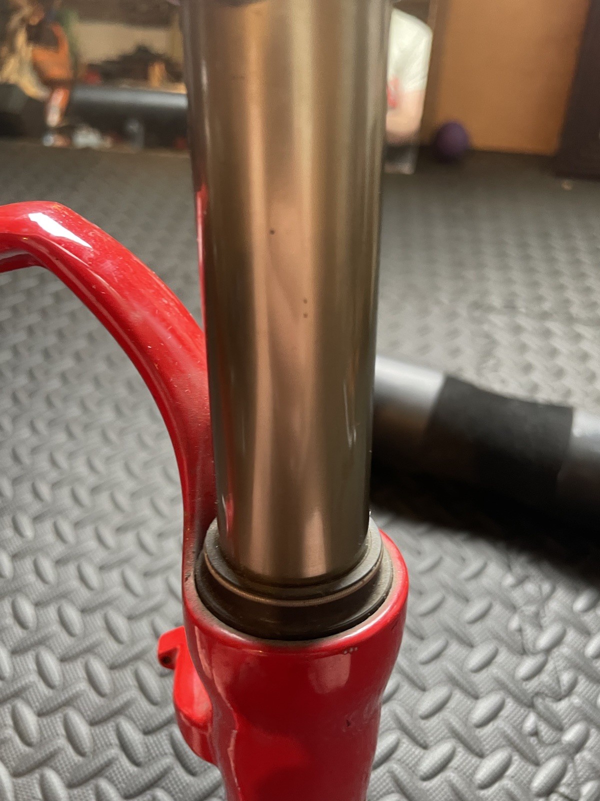 Vintage Marzocchi MXC Coil 80mm Suspension Fork — Rare 1-inch (25.4 Mm) Steerer